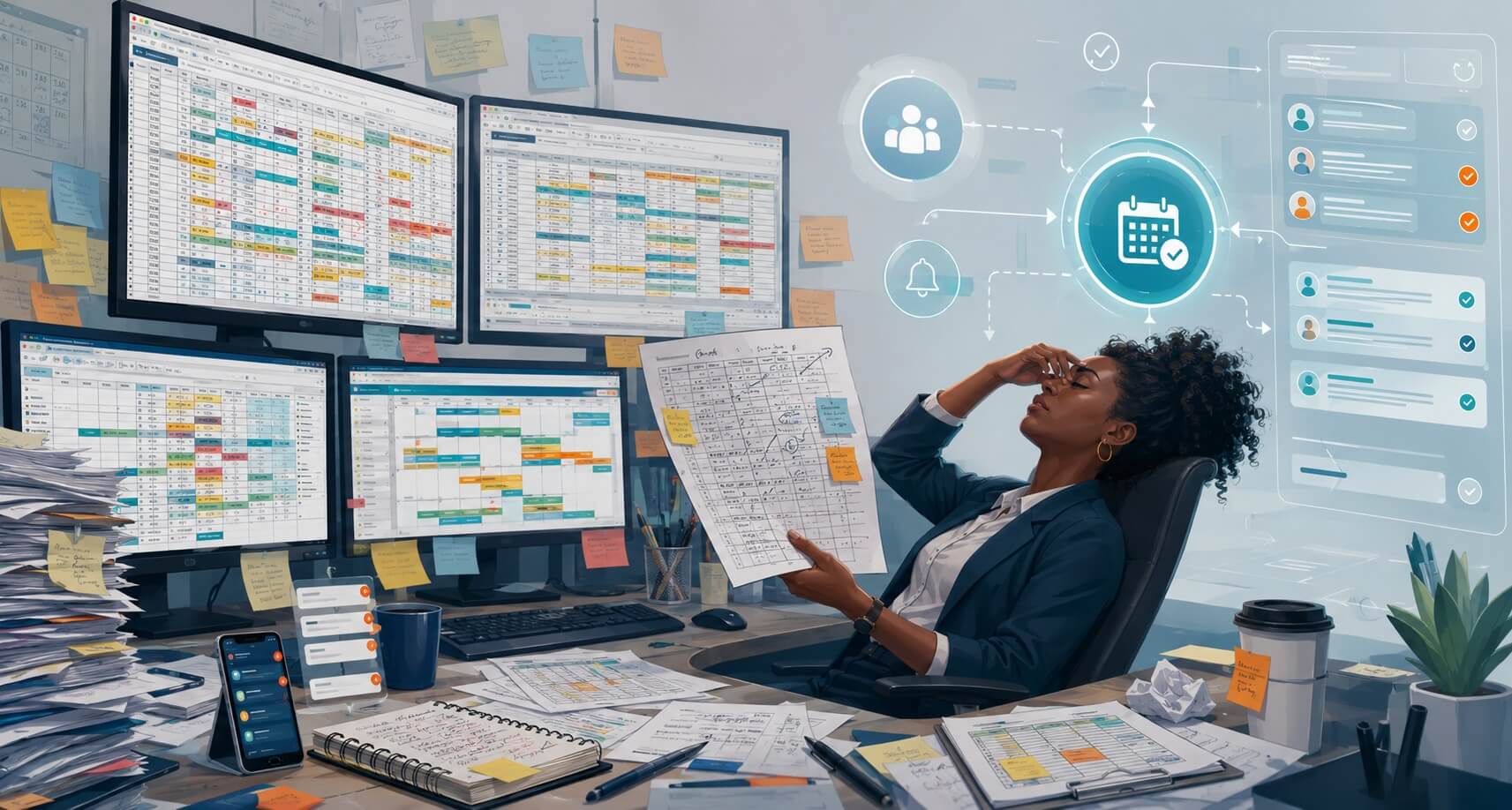Stop Managing Bookings in Spreadsheets – The Hidden Cost of Manual Scheduling Chaos